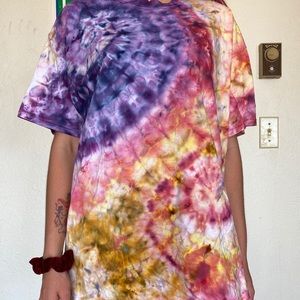 Fall Inspired Tie Dye Shirt